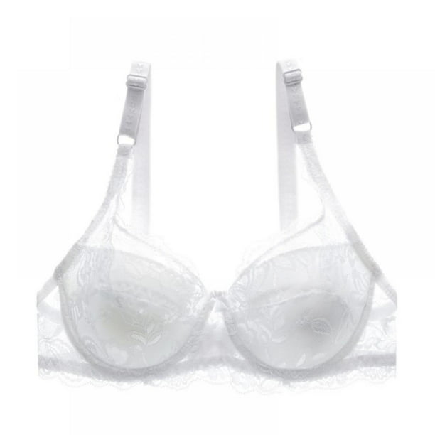 Ladies Famous Make White Lace Padded Multiway Bra Sizes 30 to 38 A to E Cups.